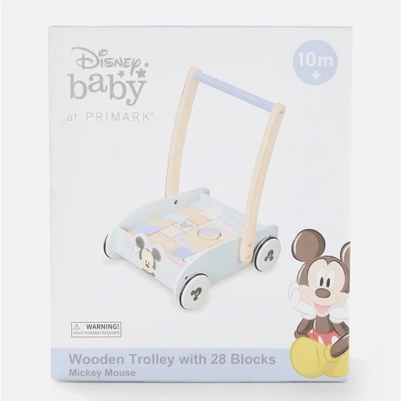 Disney's Mickey Mouse Wooden Trolley Toy - Picture 4 of 4